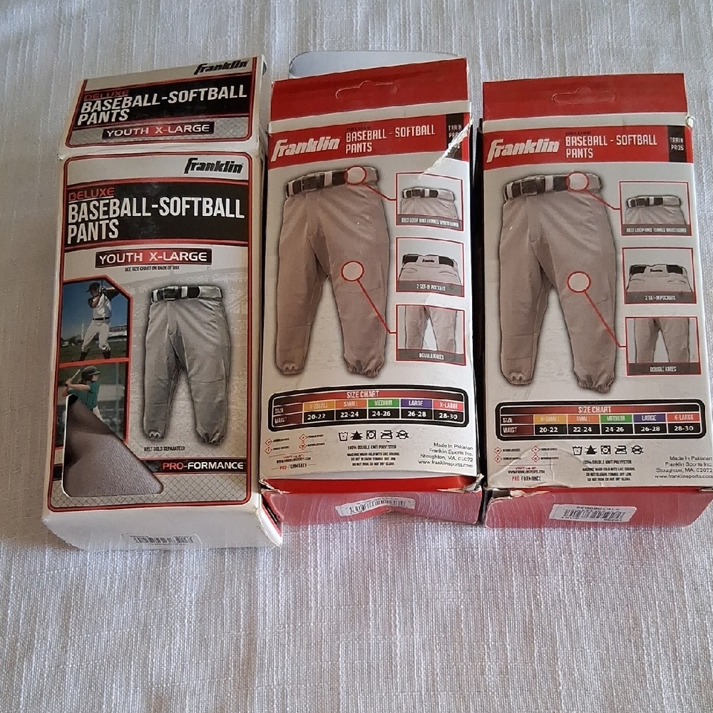 Franklin Youth Baseball-Softball Pants